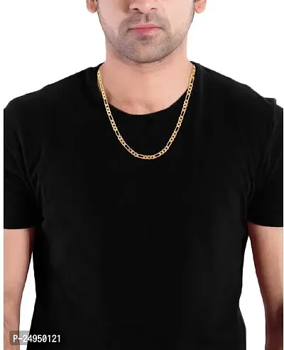 Alluring Golden Brass Chain For Men-thumb4