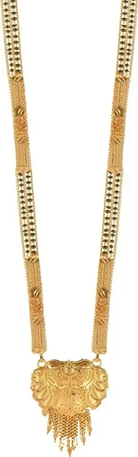 Stylish Brass Multicoloured Mangalsutra For Women