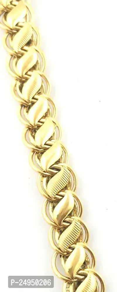 Alluring Golden Brass Chain For Men-thumb2