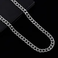 Alluring Silver Alloy Chain For Men Pack Of 2-thumb3