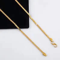 Alluring Golden Alloy Chain For Men-thumb2