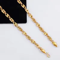 Alluring Golden Alloy Chain For Men-thumb1