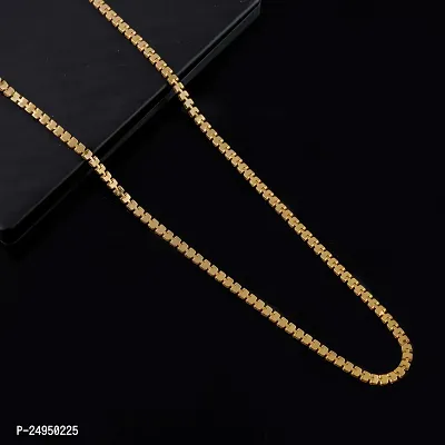 Alluring Golden Alloy Chain For Men-thumb2