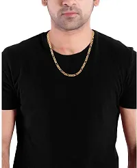 Alluring Golden Brass Chain For Men-thumb4