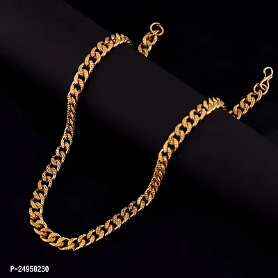 Alluring Golden Alloy Chain For Men-thumb5