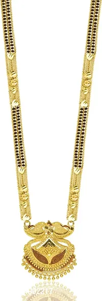 Stylish Brass Multicoloured Mangalsutra For Women-thumb2