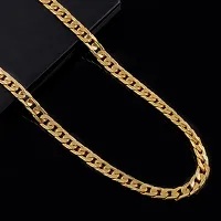 Alluring Golden Alloy Chain For Men-thumb1