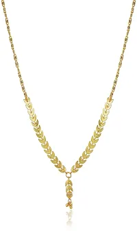 Stylish Brass Golden Mangalsutra For Women Pack Of 3-thumb1