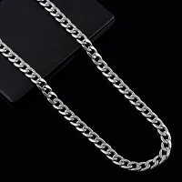 Alluring Silver Alloy Chain For Men-thumb1