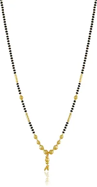 Stylish Brass Multicoloured Mangalsutra For Women Pack Of 4-thumb1