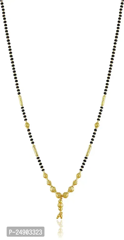 Stylish Brass Multicoloured Mangalsutra For Women Pack Of 4-thumb2