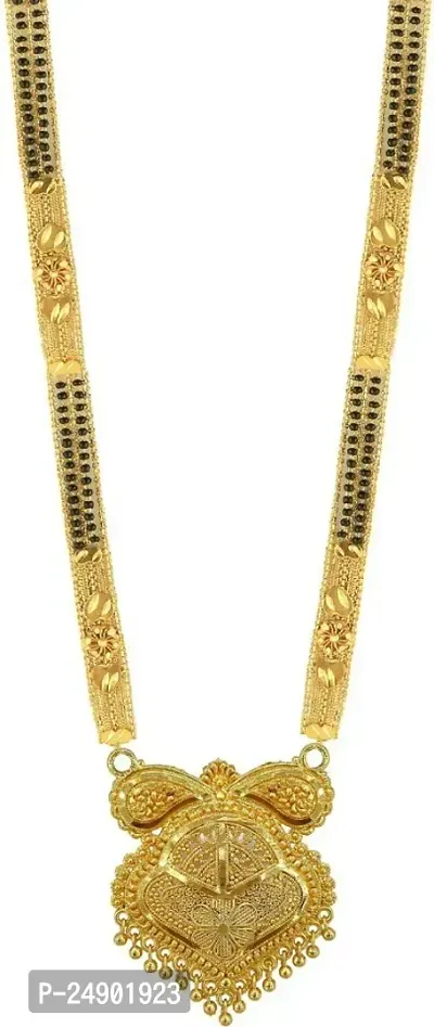 Stylish Brass Multicoloured Mangalsutra For Women-thumb0