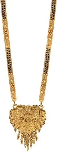 Stylish Brass Multicoloured Mangalsutra For Women