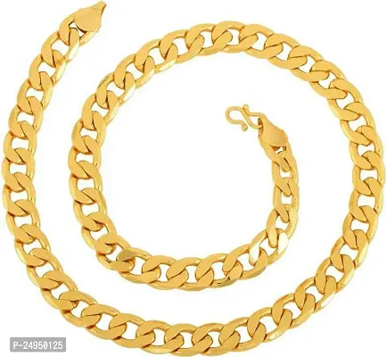 Alluring Golden Brass Chain For Men-thumb0