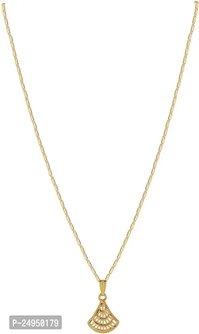 Alluring Golden Brass Chain For Men-thumb2