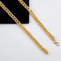 Alluring Golden Alloy Chain For Men-thumb2