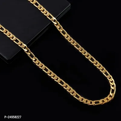 Alluring Golden Alloy Chain For Men-thumb2