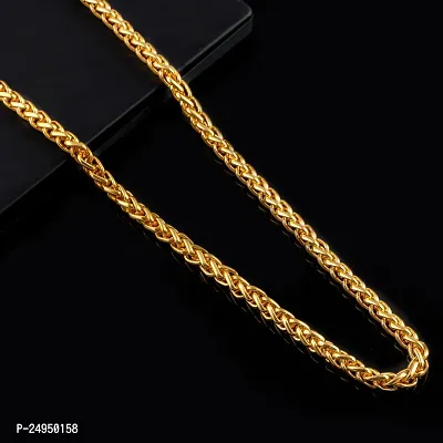 Alluring Golden Alloy Chain For Men Pack Of 2-thumb5