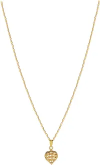 Alluring Golden Brass Chain For Men-thumb2