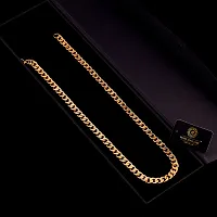 Alluring Golden Alloy Chain For Men-thumb3