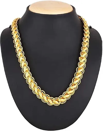 Trendy Designer Alloy Gold Plated Chain