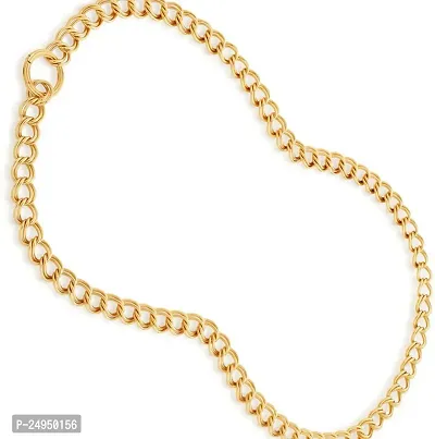 Alluring Golden Alloy Chain For Men-thumb3