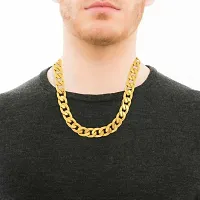 Alluring Golden Brass Chain For Men-thumb3