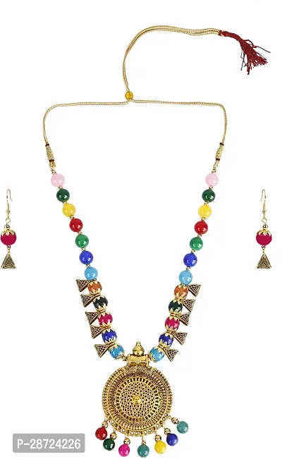 Alloy Gold plated Multicolor Jewellery Set   Pack of 3-thumb3