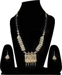 Alloy Gold plated Black Jewellery Set   Pack of 3-thumb1