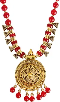 Alloy Gold plated Red Jewellery Set   Pack of 3-thumb3