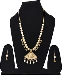 Alloy Gold plated Beige Jewellery Set   Pack of 3-thumb1