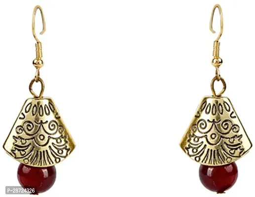 Alloy Gold plated Red Jewellery Set   Pack of 3-thumb3