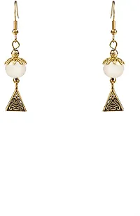 Alloy Gold plated White Jewellery Set   Pack of 3-thumb4