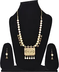 Alloy Gold plated Beige Jewellery Set   Pack of 3-thumb1