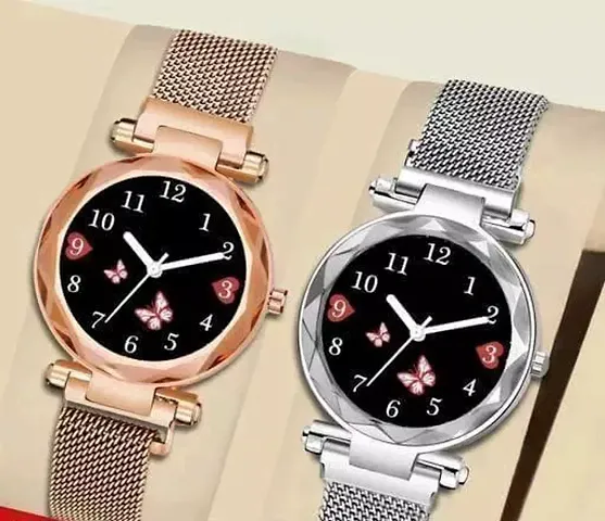 Classy Analog Watches for Women, Pack of 2