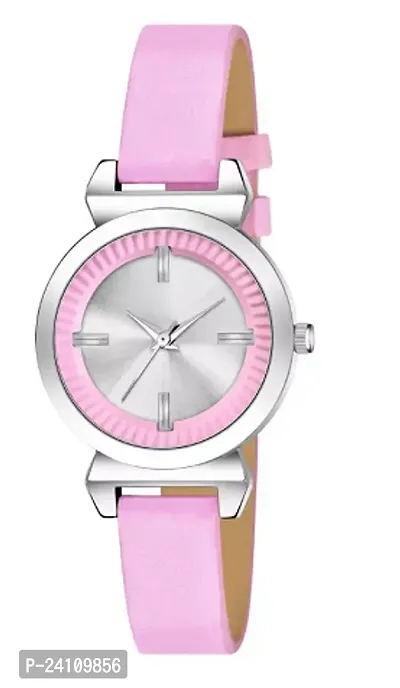 Stylish Synthetic Leather Watches For Women-thumb0