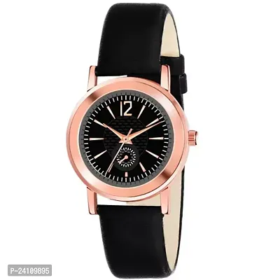 Stylish Synthetic Leather Watches For Women-thumb0