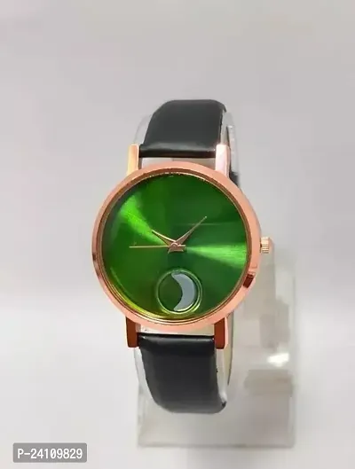 Stylish Synthetic Leather Watches For Women-thumb0