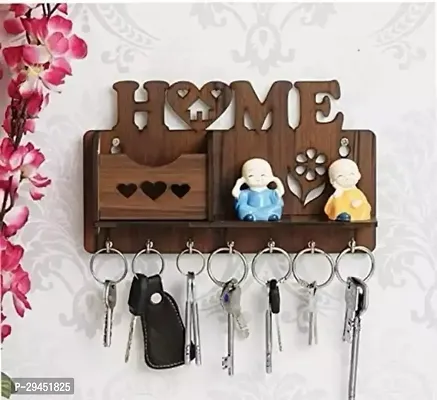 Stylish Wooden Key Holder