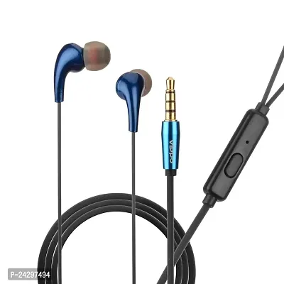 Premium Quality Wired - 3.5 MM Single Pin With Microphone Headsets