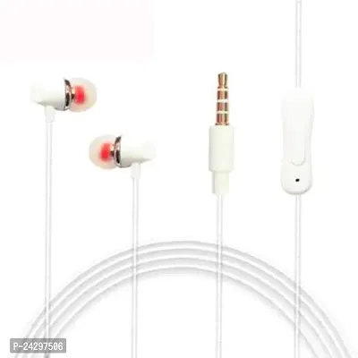 Premium Quality Wired - 3.5 MM Single Pin With Microphone Headsets