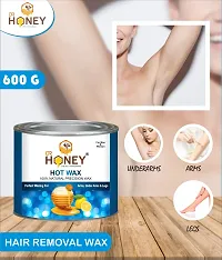 DR HONEY 599 gram hot wax Hair Wax For Arms, Legs, Chest, Back, and Full Body | Men  Women | Tan Removal | All skin Type Men  Women | Tan Removal | Oily to Normal Skin-thumb2