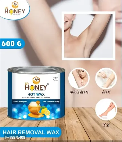 DR HONEY 599 gram hot wax Hair Wax For Arms, Legs, Chest, Back, and Full Body | Men  Women | Tan Removal | All skin Type Men  Women | Tan Removal | Oily to Normal Skin-thumb3