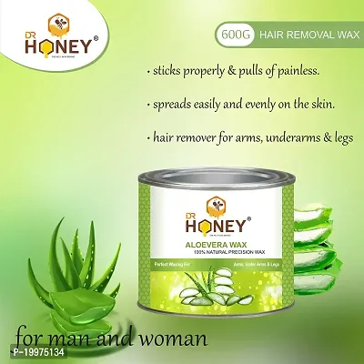 DR HONEY Aloe Vera Milky Wax 600 gram-thumb3