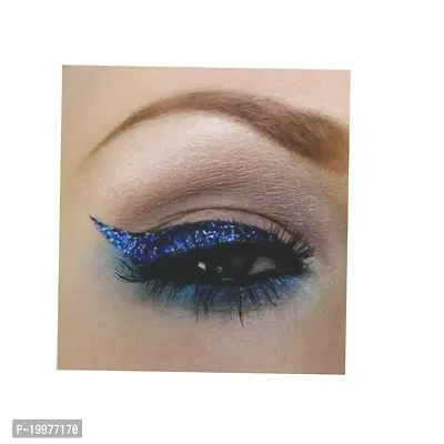 DR HONEY new Glitter Eyeliner green blue color, Shimmery Finish best color-thumb5