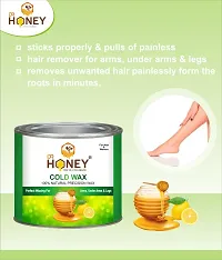 DR HONEY aloevera Wax 600 gram Hair Remover Wax for all skin wax good for your skin (cold)-thumb4