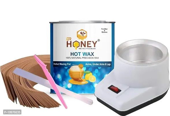 DR HONEY hot wax strip face Razor wax knife and heater all skin wax full body good for your skin 600 gram wax