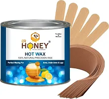 DR HONEY Hot Wax | Hair Removal Wax strip and strip and stick For Arms, Chest, Legs, Back and Full Body | For Men  Women - 600 gram (HOT)-thumb1