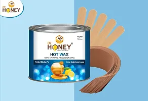 DR HONEY hot wax 600 gram Hair Remover Wax strip and stick for Women, Body  Face Waxing, Natural Ingredients, No Artificial Colors soft wax-thumb4