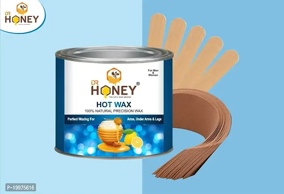 DR HONEY hot wax 600 gram Hair Remover Wax strip and stick for Women, Body  Face Waxing, Natural Ingredients, No Artificial Colors soft wax-thumb5